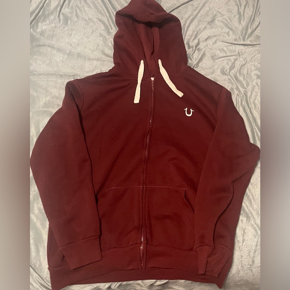 Vintage True Religion Mens Size XL Zip-up Hoodie
